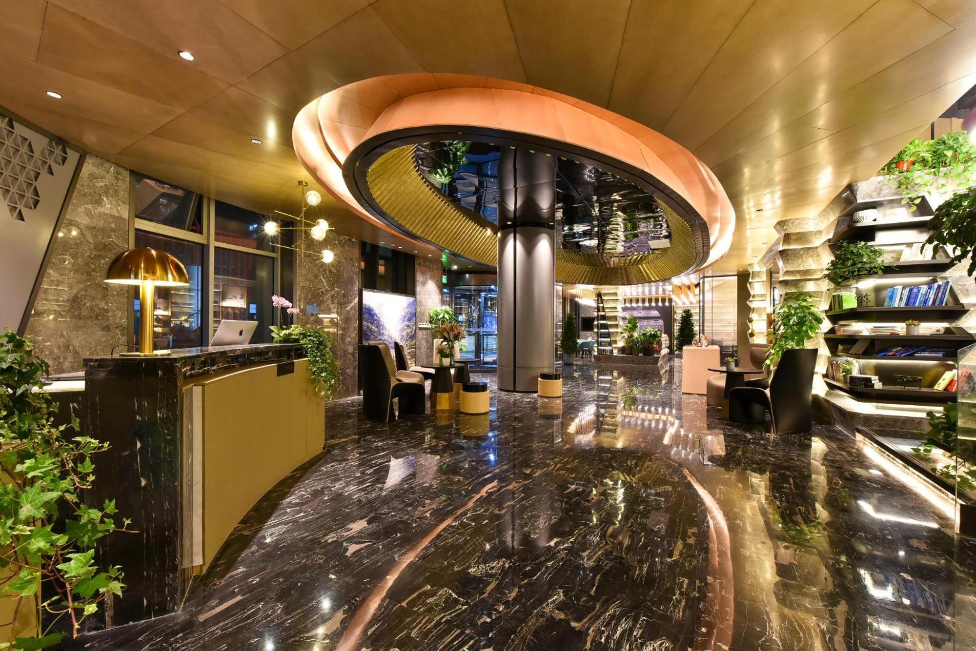 Atour Hotel Wangjing Soho Pequim Exterior foto